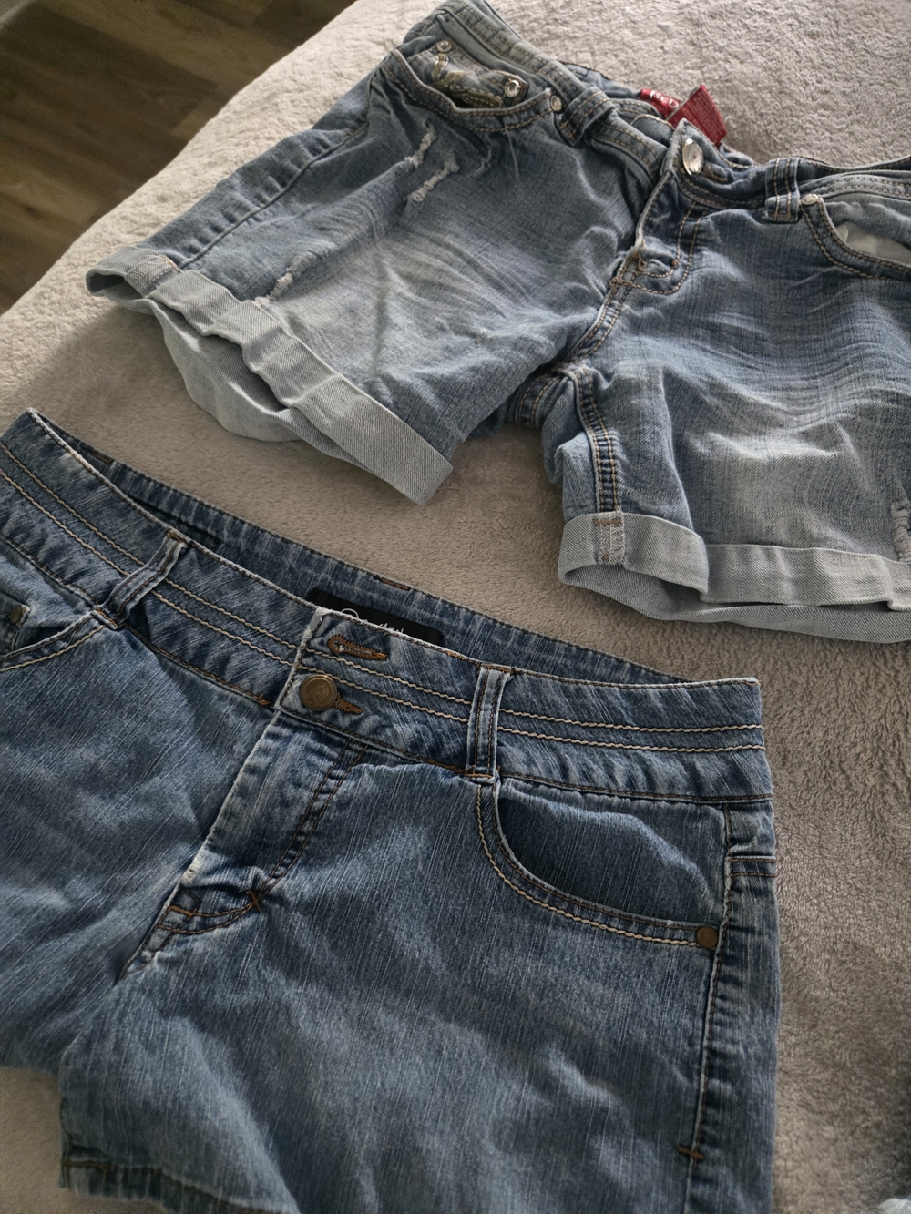 Light Wash Denim Shorts Bundle - Picture 4 of 15